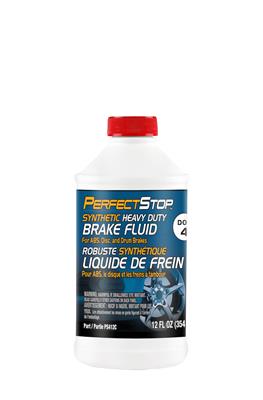 Perfect Stop DOT4 Brake Fluid - 12 oz - Imex RV And Auto Parts