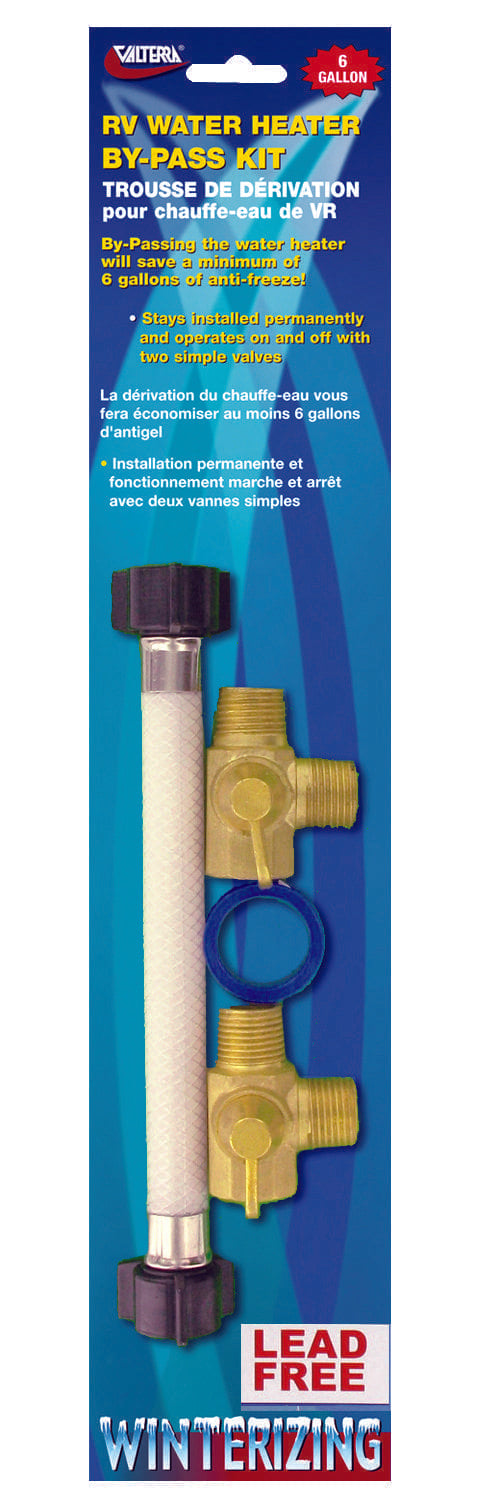 Fresh Water By-Pass; Water Heater Winterizing By-Pass Kit P23503LFVP