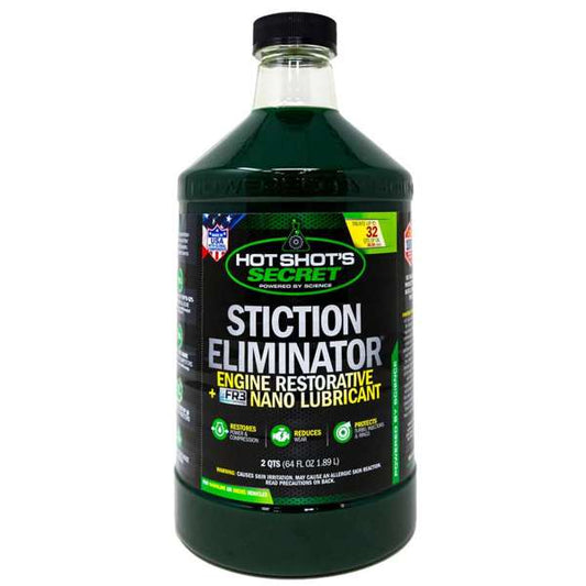 Hot Shot Secret Oil Additive; STICTION ELIMINATOR HSS64Z  64OZ