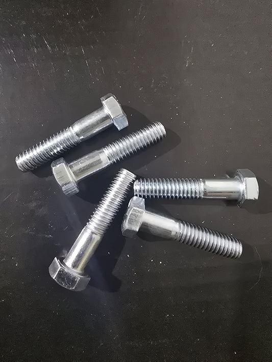 5/16" Zinc Plated Partial Thread Bolts