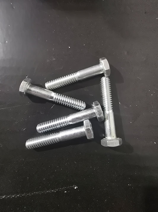 1/4" Grade 5 Bolts Partial Thread Zinc Plated